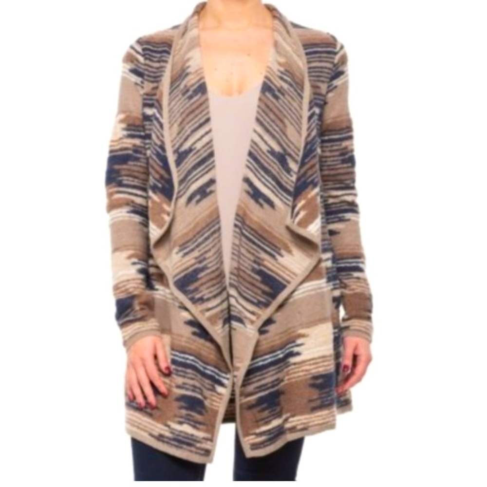 Lucky Brand | Warm and cozy Open front boho sweater